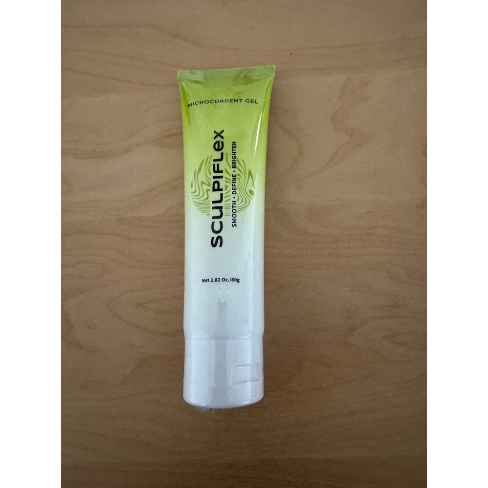Sculpiflex Microcurrent Gel Smooth Define Brighten 2.82oz 80g White Green New